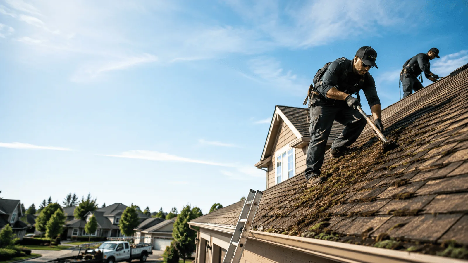 Roof Moss Removal in Lamar, AR near me